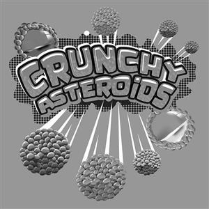 CRUNCHY ASTEROIDS - לוגו סימן מסחר