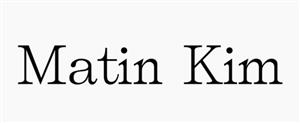 Matin Kim - לוגו סימן מסחר