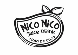 Nico Nico Juice Drink Nata De Coco - לוגו סימן מסחר