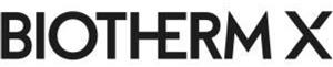 BIOTHERM X - לוגו סימן מסחר