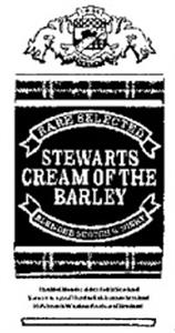 STEWARTS CREAM OF THE BARLEY Rare Selected blended scotch whisky - לוגו סימן מסחר