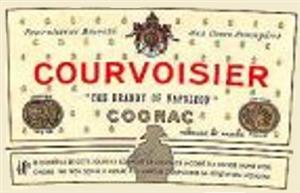 COURVOISIER COGNAC the brandy of napoleon - לוגו סימן מסחר רשום