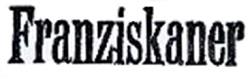 FRANZISKANER - לוגו סימן מסחר