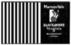 MARCOVITCH BLACK & WHITE VIRGINIA - לוגו סימן מסחר