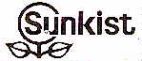 SUNKIST - לוגו סימן מסחר