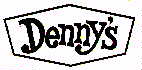 DENNY'S - לוגו סימן מסחר