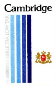 CAMBRIDGE ultra low tar - לוגו סימן מסחר