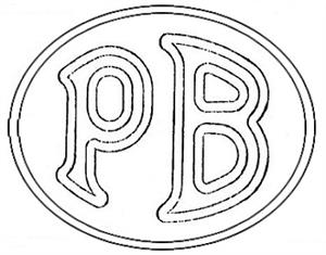 PB - לוגו סימן מסחר רשום