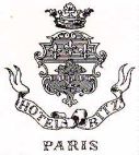 HOTEL RITZ PARIS - לוגו סימן מסחר