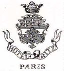 HOTEL RITZ PARIS - לוגו סימן מסחר