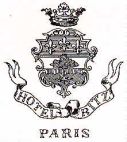 HOTEL RITZ PARIS - לוגו סימן מסחר