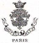 HOTEL RITZ PARIS - לוגו סימן מסחר