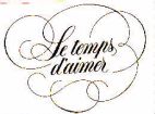 TEMPS D'AIMER     LE TEMPS D'AIMER - לוגו סימן מסחר