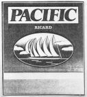 PACIFIC  DE RICARD   LE PASTIS SANS L'ALCOOL - לוגו סימן מסחר