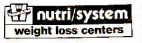 NUTRI/SYSTEM  WEIGHT LOS CENTERS - לוגו סימן מסחר