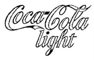 Coca-Cola light - לוגו סימן מסחר רשום