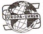 EUROPA-UHREN - לוגו סימן מסחר