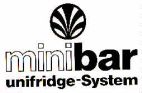 MINIBAR UNIFRDGE-SYSTEM - לוגו סימן מסחר