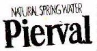 PIERVAL  NATURAL SPRING WATER - לוגו סימן מסחר