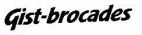 GIST-BROCADES - לוגו סימן מסחר