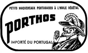 PORTHOS petits maquereaux portugaises a l'huile végétale IMPORTE DU PORTUGAL - לוגו סימן מסחר רשום