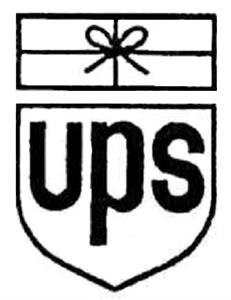 UPS - לוגו סימן מסחר רשום