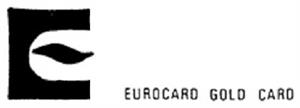 E EUROCARD GOLD CARD - לוגו סימן מסחר רשום