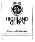 HIGHLAND QUEEN - לוגו סימן מסחר