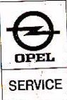 OPEL SERVICE - לוגו סימן מסחר