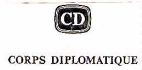 CORPS DIPLOMATIQUE C D - לוגו סימן מסחר