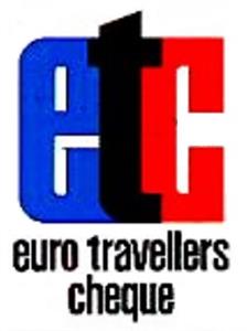 etc EURO TRAVELLERS CHEQUE - לוגו סימן מסחר רשום