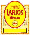 LARIOS DRY GIN - לוגו סימן מסחר