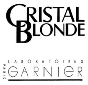 CRISTAL BLONDE LABORATOIRES GARNIER PARIS - לוגו סימן מסחר