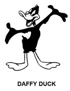 DAFFY DUCK - לוגו סימן מסחר רשום
