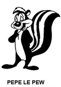 PEPE LE PEW - לוגו סימן מסחר רשום