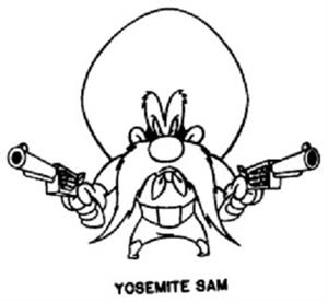 YOSEMITE SAM - לוגו סימן מסחר רשום