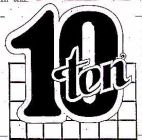 TEN 10 - לוגו סימן מסחר