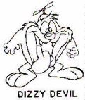 DIZZY DEVIL - לוגו סימן מסחר