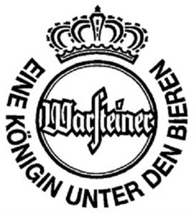 WARSTEINER EINE KONIGIN UNTER DEN BIEREN - לוגו סימן מסחר רשום