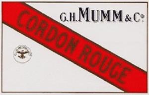 CORDON ROUGE G.H.MUMM & CO. - לוגו סימן מסחר רשום
