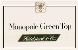 H&M MONOPOLE GREEN TOP HEIDSIECK & CO - לוגו סימן מסחר רשום