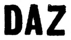 DAZ - לוגו סימן מסחר