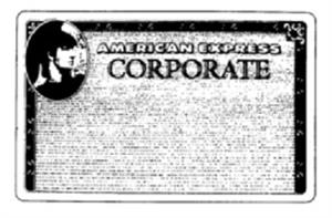 AMERICAN EXPRESS CORPORATE - לוגו סימן מסחר רשום
