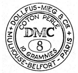 DNC 8 DOLLFUS - MIEG & CIE + MULHOUSE - BELFORT - PARIS - לוגו סימן מסחר
