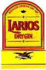 LARIOS DRY GIN - לוגו סימן מסחר