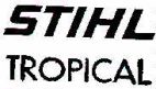 STIHL TROPICAL - לוגו סימן מסחר