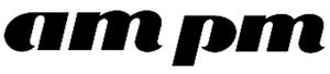 AM PM - לוגו סימן מסחר רשום