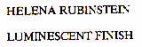 HELENA RUBINSTEIN LUMINESCENT FINISH - לוגו סימן מסחר