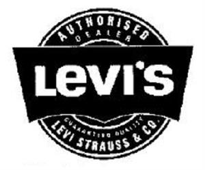 LEVI'S AUTHORISED DEALER LEVIS STRAUSS & CO - לוגו סימן מסחר רשום