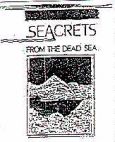SEACRETS FROM THE DEAD SEA - לוגו סימן מסחר